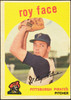 1959 Topps Roy Face #339 Pittsburgh Pirates EX R100109 front of card