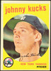 1959 Topps Johnny Kucks #289 New York Yankees VG R100120 front of card