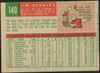 1959 Topps Jim Bunning #149 Detroit Tigers HOF EX R100124 back of card