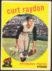 1959 Topps Curt Raydon #305 Pittsburgh Pirates RC EX R100132 front of card