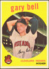 1959 Topps Gary Bell #327 Cleveland Indians RC EX R100167 front of card