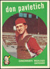 1959 Topps Don Pavletich #494 Cincinnati Redlegs RC EX R100168 front of card