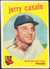 1959 Topps Jerry Casale #456 Boston Red Sox RC EX R100176 front of card