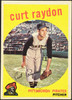 1959 Topps Curt Raydon #305 Pittsburgh Pirates RC VG R100179 front of card