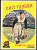 1959 Topps Curt Raydon #305 Pittsburgh Pirates RC EX R100181 front of card