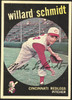 1959 Topps Willard Schmidt #171 Cincinnati Redlegs VG R100189 front of card