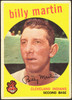 1959 Topps Billy Martin #295 Cleveland Indians VG R100206 front of card