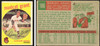 1959 Topps Mudcat Grant #186 Cleveland Indians VG R100208 front and back of card