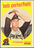 1959 Topps Bob Porterfield #181 Pittsburgh Pirates VG R100210 front of card