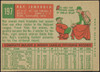 1959 Topps Ray Semproch #197 Philadelphia Phillies VG R100214 back of card