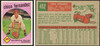 1959 Topps Chico Fernandez #452 Philadelphia Phillies VG-EX — Example B front and back of card