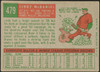 1959 Topps Lindy McDaniel #479 St. Louis Cardinals Low Grade - Creases R100234 back of card