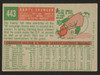 1959 Topps Daryl Spencer #443 San Francisco Giants VG-EX back of card