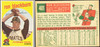 1959 Topps Ron Blackburn #401 Pittsburgh Pirates VG front and back of card