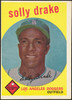 1959 Topps Solly Drake #406 Los Angeles Dodgers VG R100240 front of card