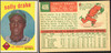 1959 Topps Solly Drake #406 Los Angeles Dodgers VG — Example A front and back of card