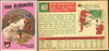 1959 Topps Moe Drabowsky #407 Chicago Cubs EX R100243 front and back of card