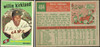 1959 Topps Willie Kirkland #484 San Francisco Giants VG front and back of card
