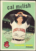 1959 Topps Cal McLish #445 Cleveland Indians VG R100261 front of card