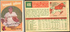 1959 Topps Haywood Sullivan #416 416c - © circle and period after U.S.A. Boston Red Sox VG-EX R100262 front and back of card