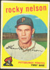 1959 Topps Rocky Nelson #446 Pittsburgh Pirates VG R100265 front of card