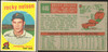 1959 Topps Rocky Nelson #446 Pittsburgh Pirates VG R100265 front and back of card