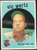 1959 Topps Vic Wertz #500 Boston Red Sox VG-EX R100271 front of card