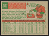 1959 Topps Curt Barclay #307 San Francisco Giants VG-EX R100283 back of card