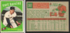1959 Topps Curt Barclay #307 San Francisco Giants VG-EX R100283 front and back of card