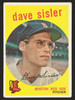 1959 Topps Dave Sisler #384 Boston Red Sox EX R100294 front of card