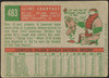 1959 Topps Clint Courtney #483 Washington Senators Low Grade - Marks R100300 back of card