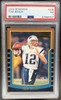 Front of 2000 Bowman Tom Brady #236 RC PSA 7