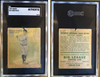 1933 Goudey Babe Ruth #144 HOF SGC Authentic front and back of card