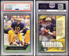 2000 Press Pass Tom Brady #37 Gold Zone RC PSA 6 front and back of card
