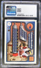 Back of 2000 Pacific Aurora Tom Brady #84 RC CSG 8.5
