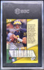 Back of 2000 Press Pass Tom Brady #37 RC SGC 7