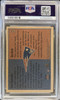 Back of 2000 Fleer Tradition Tom Brady / David Stachelski #352 Glossy RC PSA 8