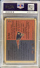 Back of 2000 Fleer Tradition Tom Brady / David Stachelski #352 RC PSA 9