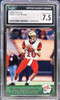 Front of 2000 Pacific Tom Brady #403 RC CGC 7.5