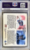 Back of 2000 SkyBox Dominion Tom Brady / Giovanni Carmazzi #234 Extra RC PSA 8