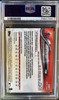 Back of 2018 Topps Chrome Update Shohei Ohtani #HMT1 RC PSA 9