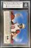 2000 Crown Royale Rookie Royalty Tom Brady #2 BGS 4.5 — back of card