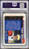 2000 Pacific Paramount Tom Brady #138 Rookie Card PSA 8 — back of card
