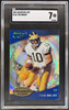 2000 Quantum Leaf Tom Brady #343 Rookie Card SGC 7 — front of card