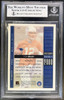 2000 Upper Deck Victory Tom Brady #326 Rookie Card BGS 5.5 — back of card
