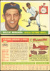 1955 Topps Willie Miranda #154 Baltimore Orioles Fair front and back of card