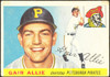 1955 Topps Gair Allie #59 Pittsburgh Pirates Low Grade - Creases front of card