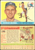 1955 Topps Charlie Silvera #188 New York Yankees High Number Low Grade - Creases front and back of card