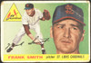 1955 Topps Frank Smith #204 St. Louis Cardinals High Number Low Grade - Creases front of card