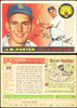 1955 Topps J.W. Porter #49 Detroit Tigers Fair — Example A front and back of card